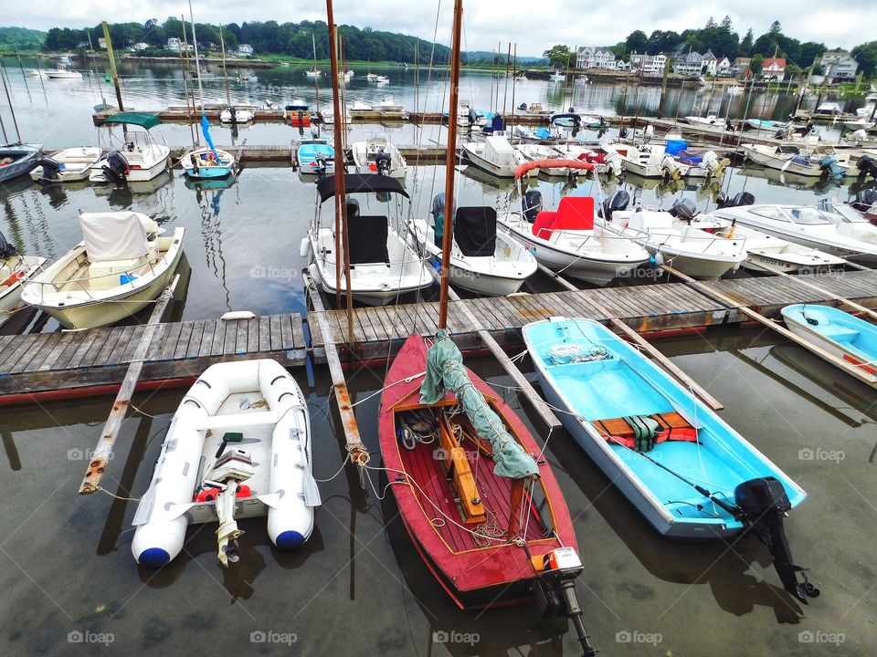 Stony Creek Harbour in Connecticut...