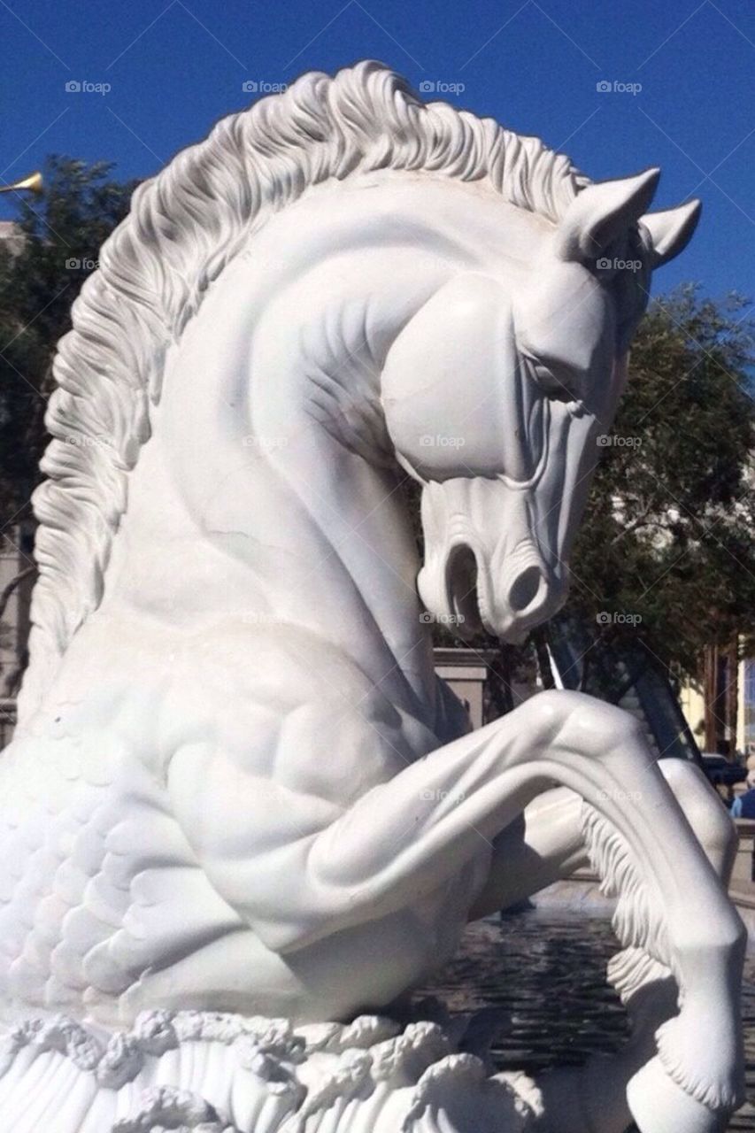 Las Vegas Horse Statue
