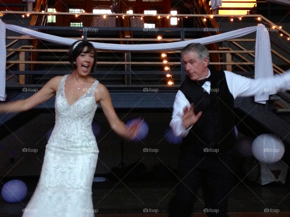 Father daughter dance. A great dance by the bride and her dad - dancing is my thing mission