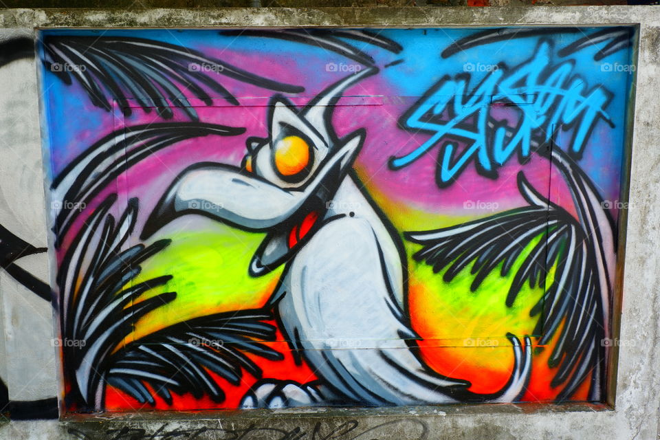 Graffiti in Hanoi