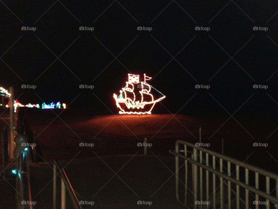 Pirate ship lights