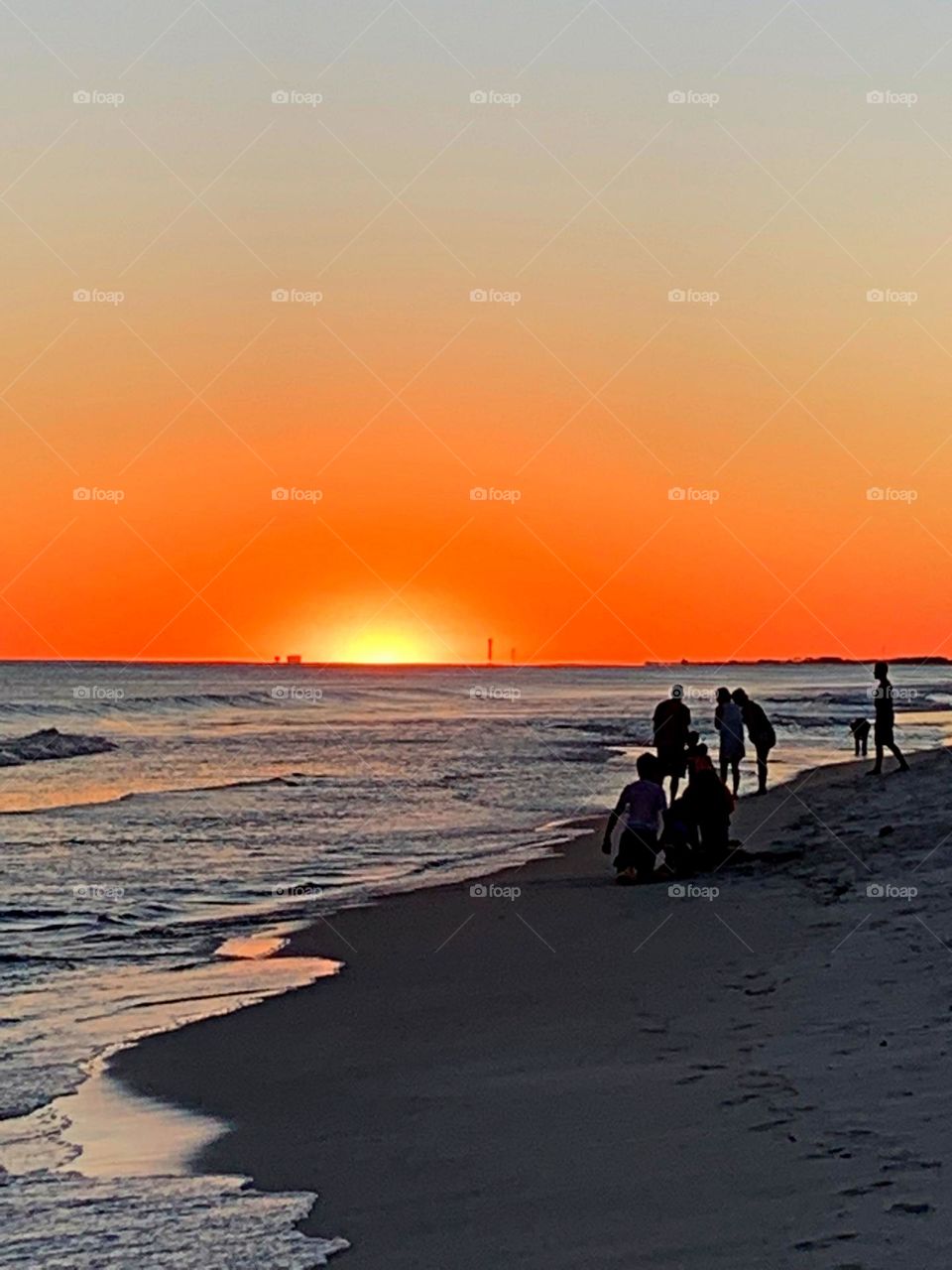 Enjoying aunt on the Gulf of Mexico - If you are in a beautiful place where you can enjoy sunrise and sunset, then you are living like a king or queen