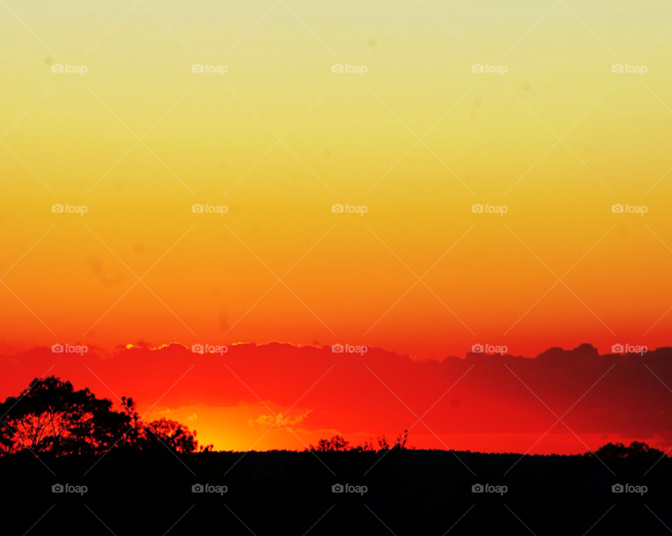 sunset sun setting sunset landscape by lightanddrawing