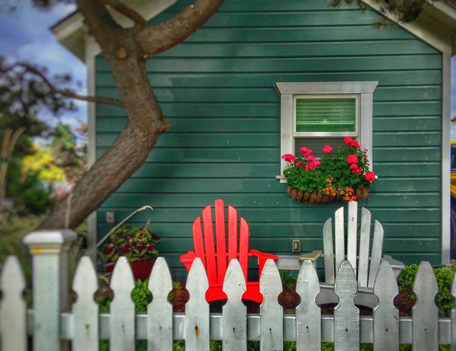 Beautiful Cottage by thee Sea! Perfect Wall Decor, Garden Art, Beach Art