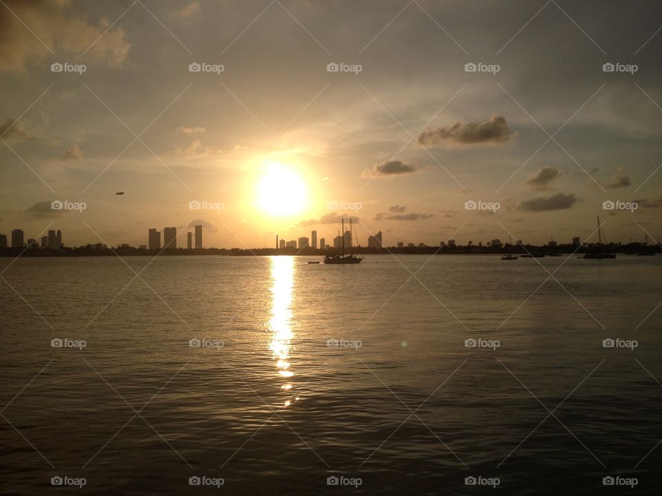 Biscayne Bay Miami Florida