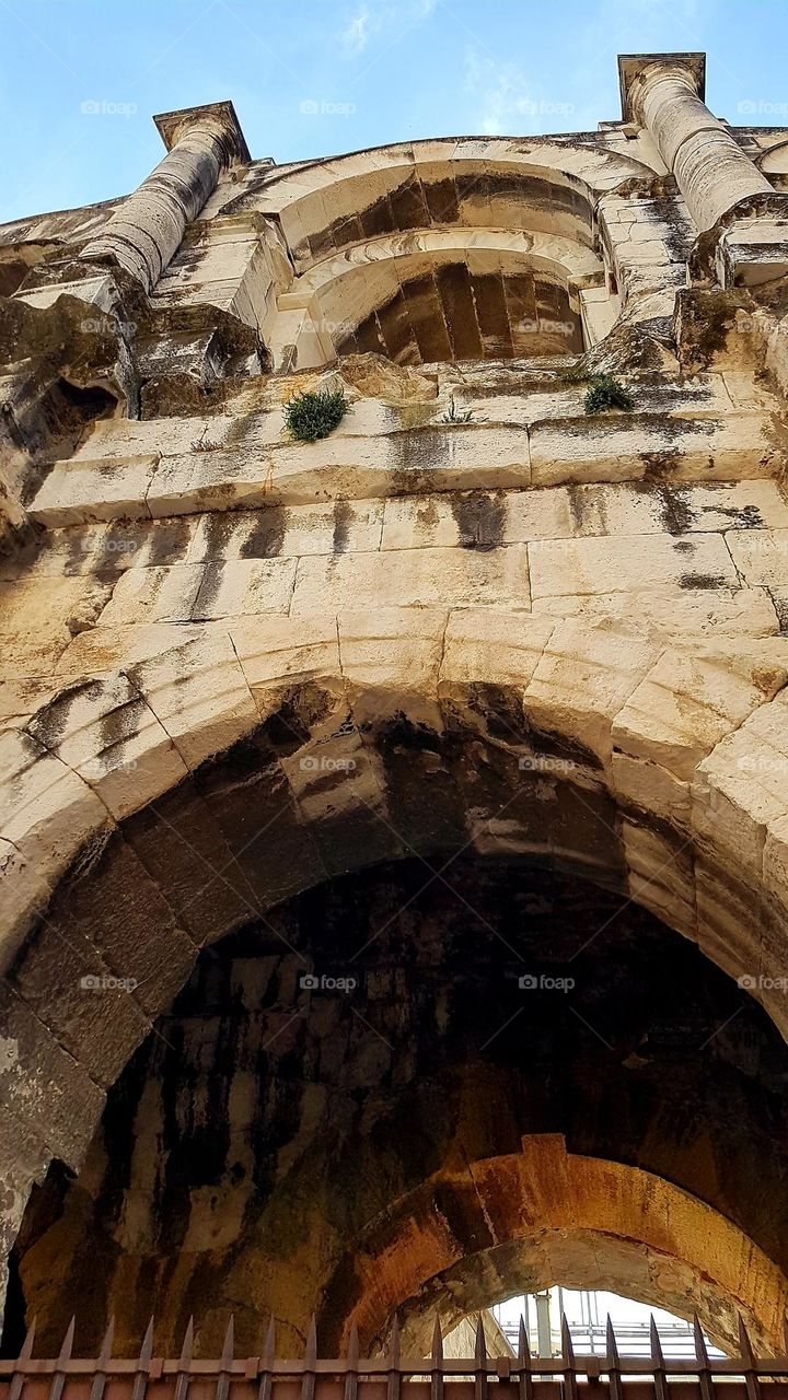 Exterior Arch from Nîmes' Arenas