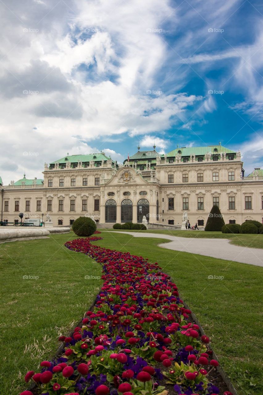 Belvedere Museum Palace, Vienna, Austria 