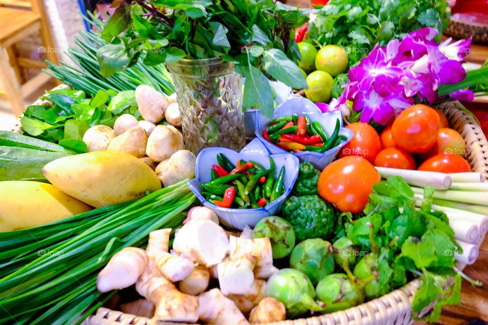 Thai vegetables