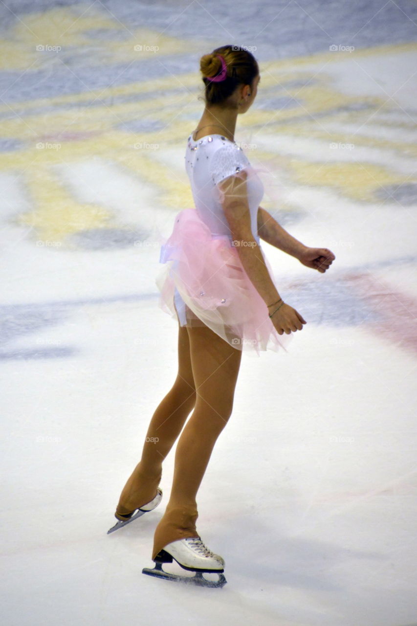 figure skating. dancer