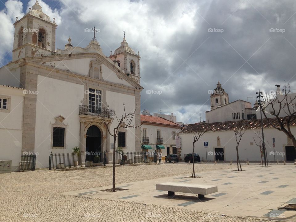 Lagos Church . Portugal, Algarve 