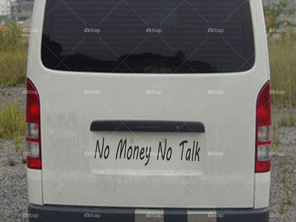 Plate of Van - No Money No Talk