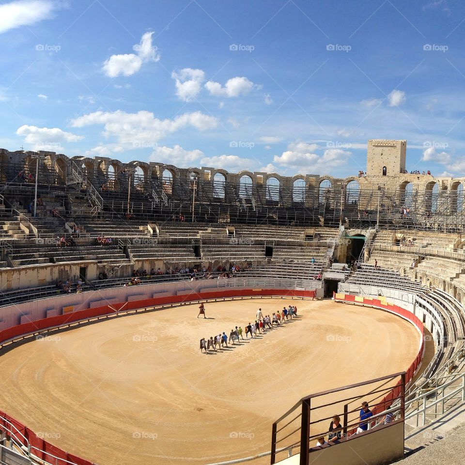 Arles amphitheatre, France