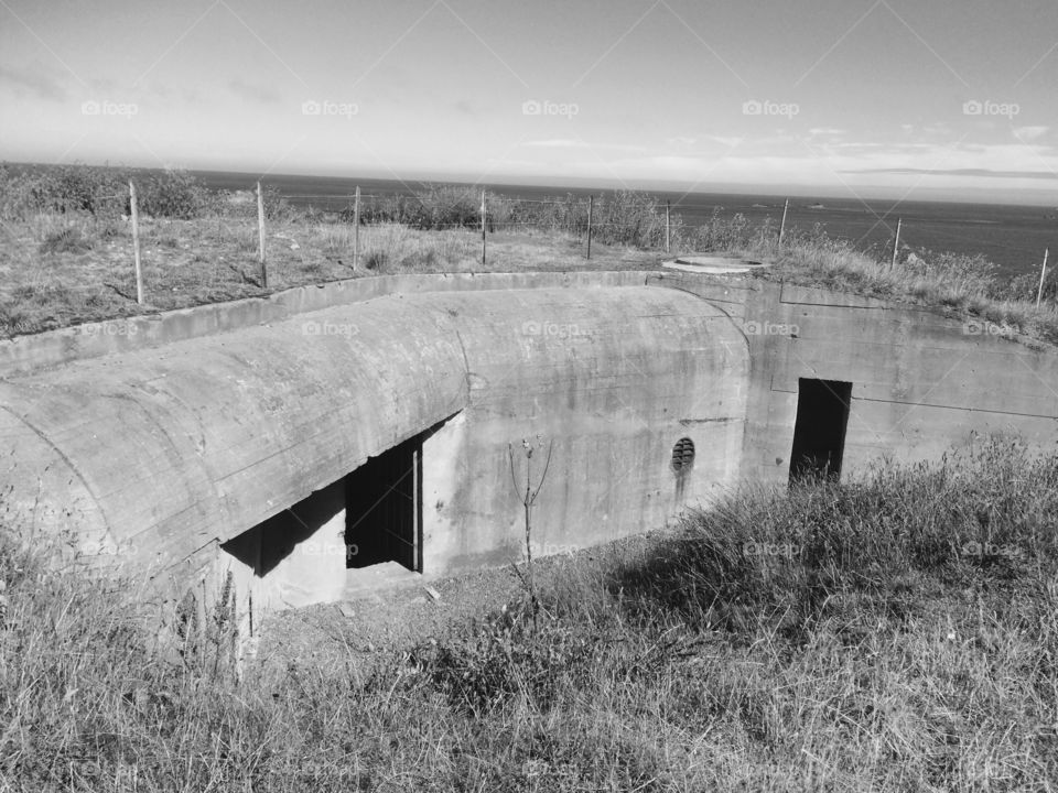 German Bunker, Fort Hommet, Guernsey
