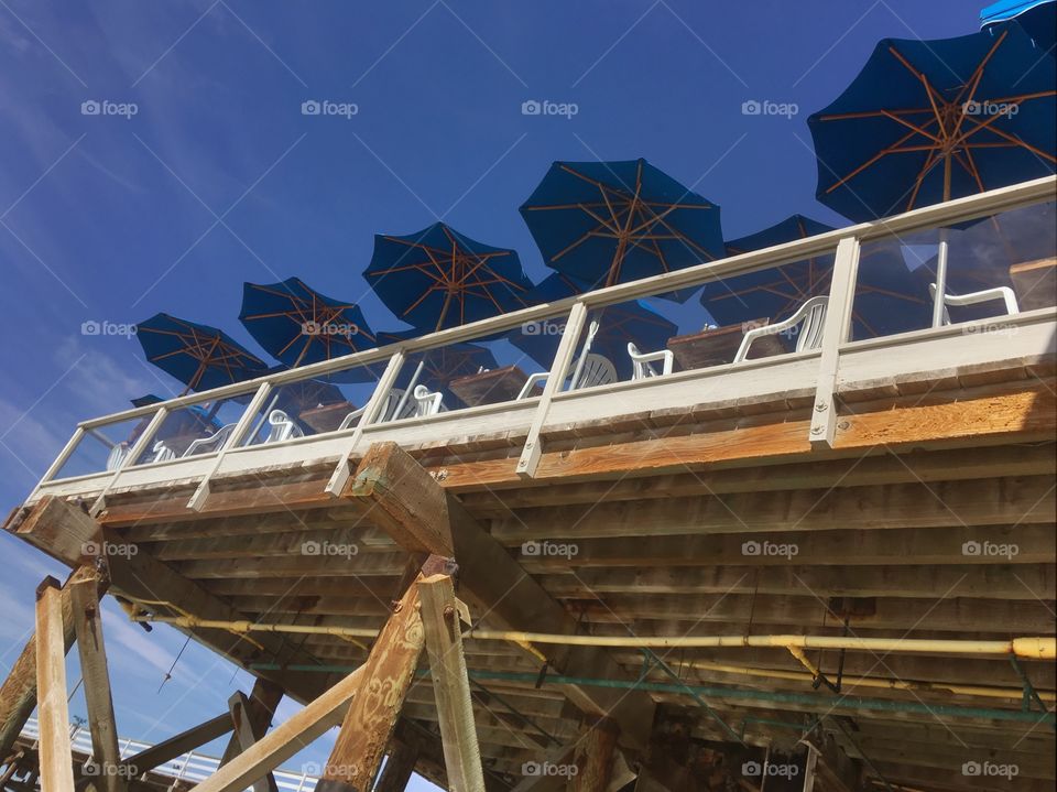 Pier Umbrellas San Clemente 