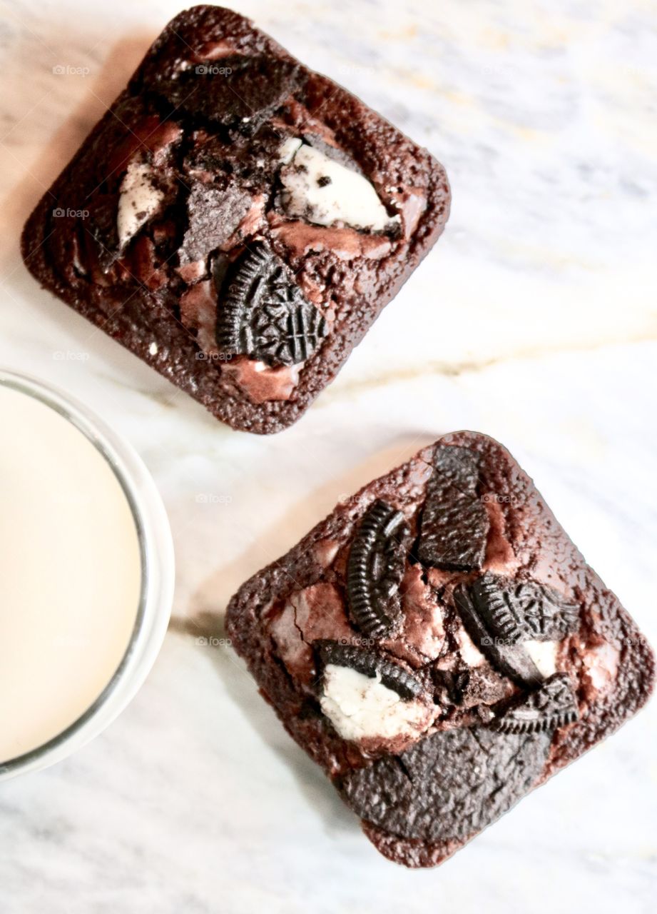 Oreo brownies 