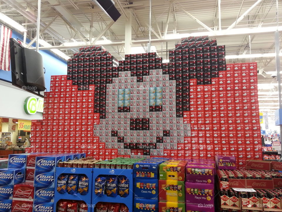 Mickey Mouse in coke