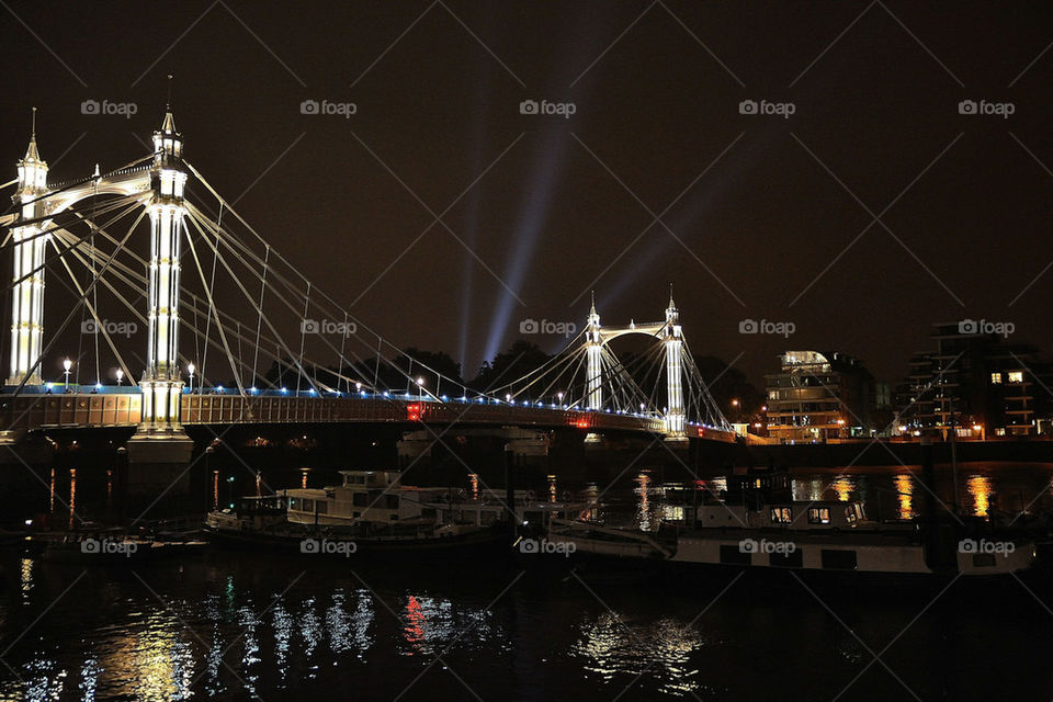 river thames bridge by negralinda