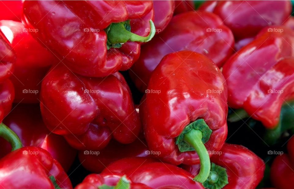 Red peppers