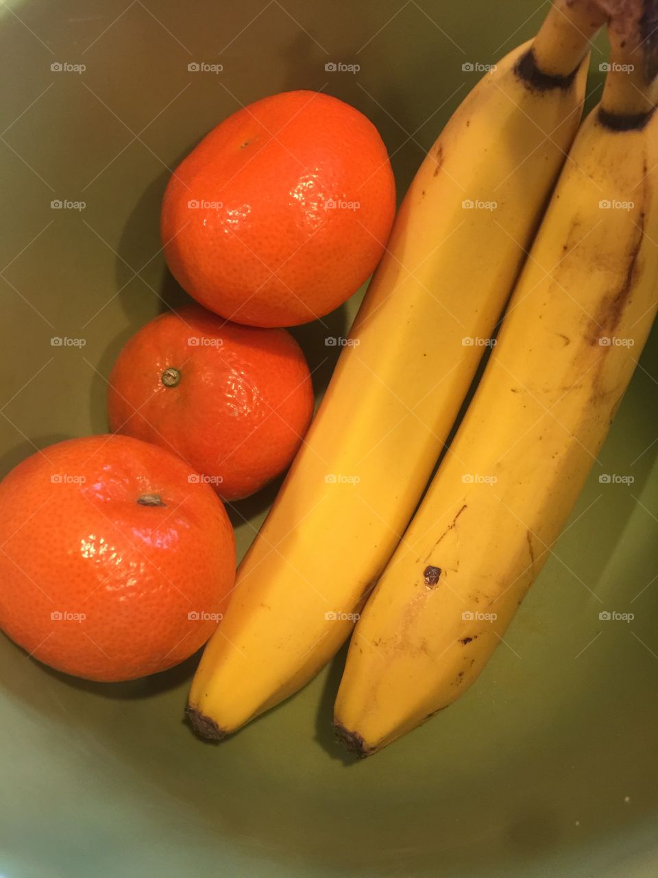Fruit bananas oranges