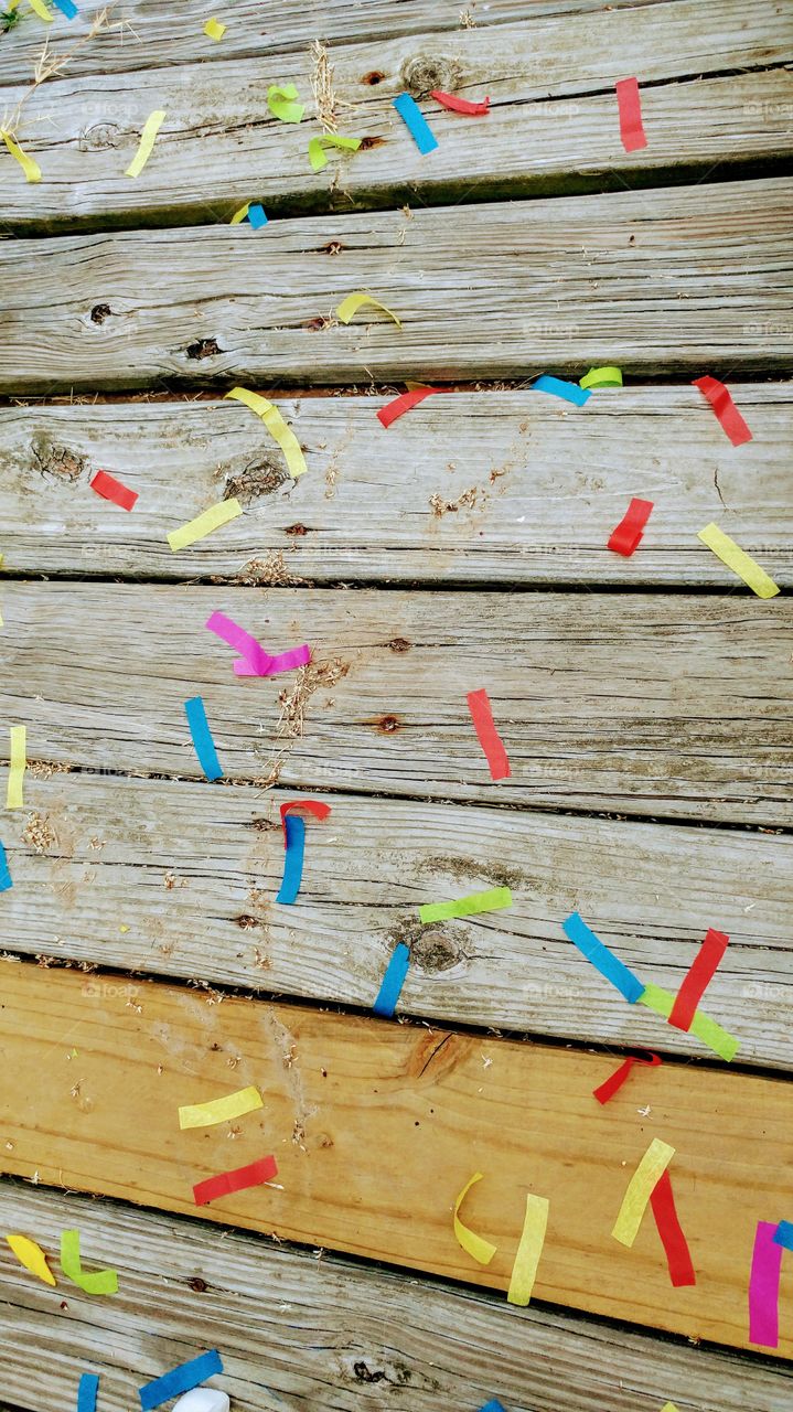 after the party on the deck