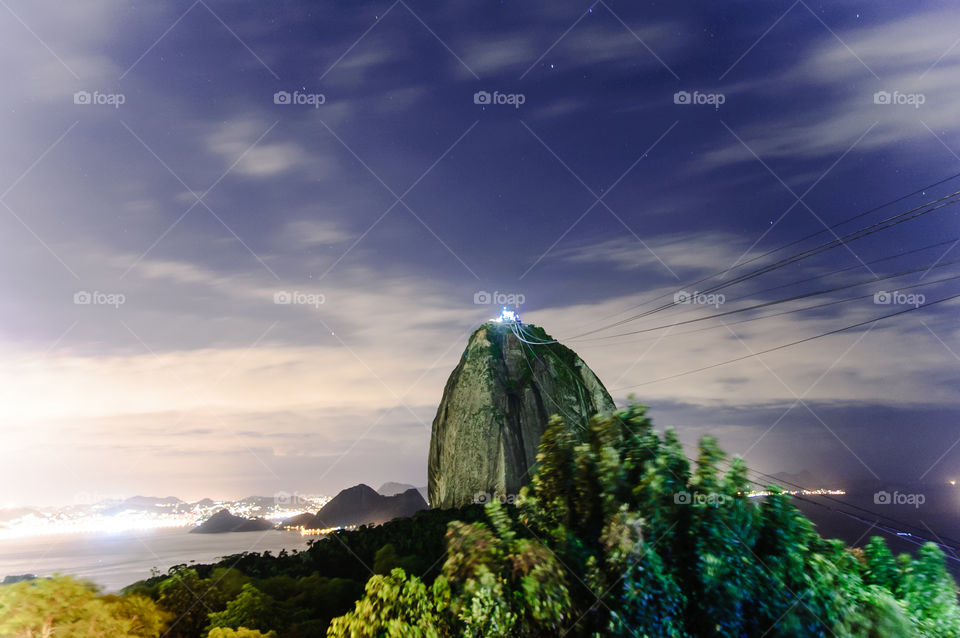 Sugar loaf nightview