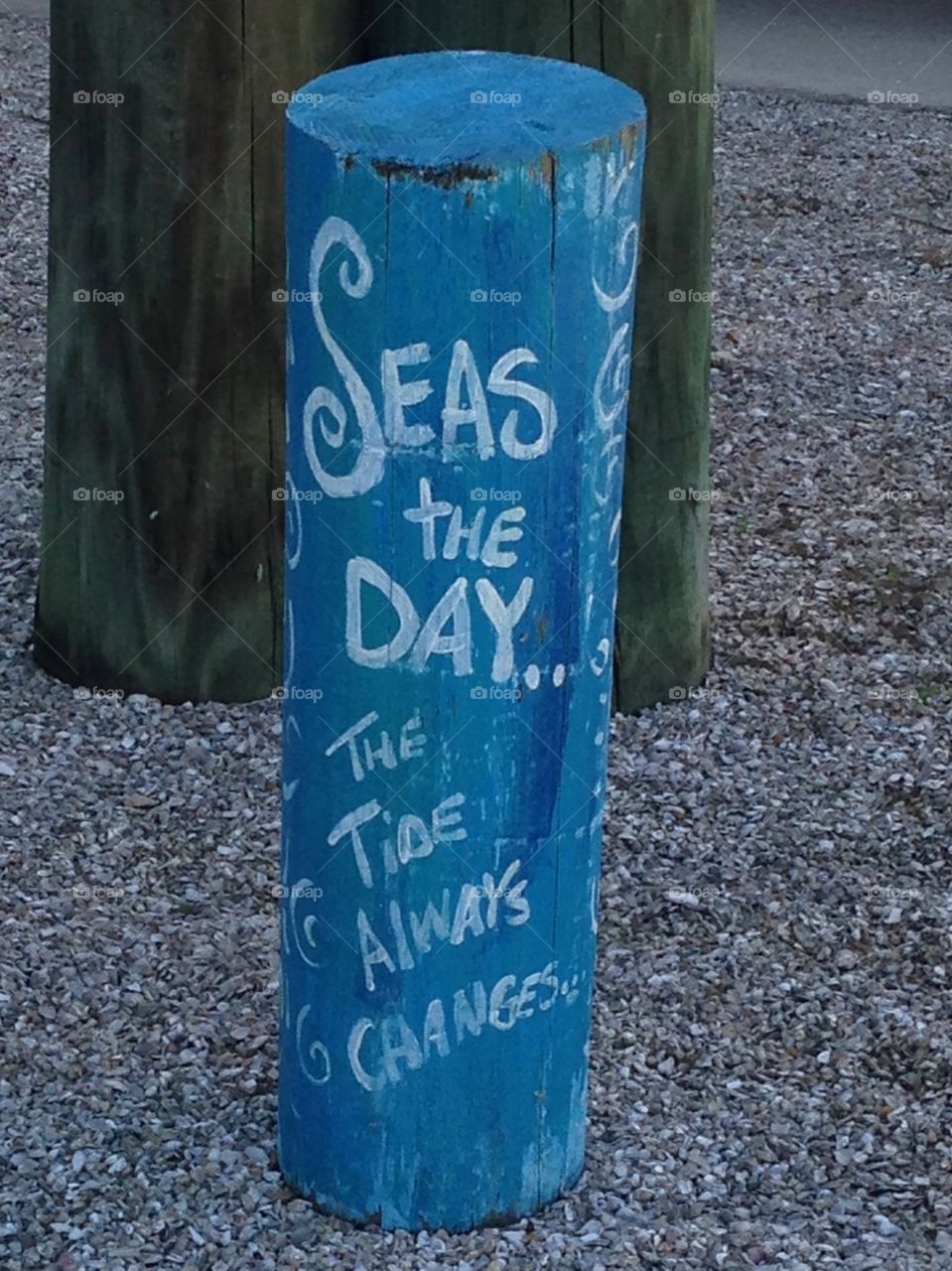 Seas the day the tide always changes 