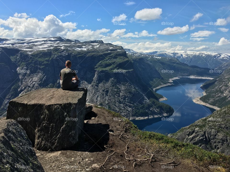 No Person, Water, Mountain, Travel, Landscape