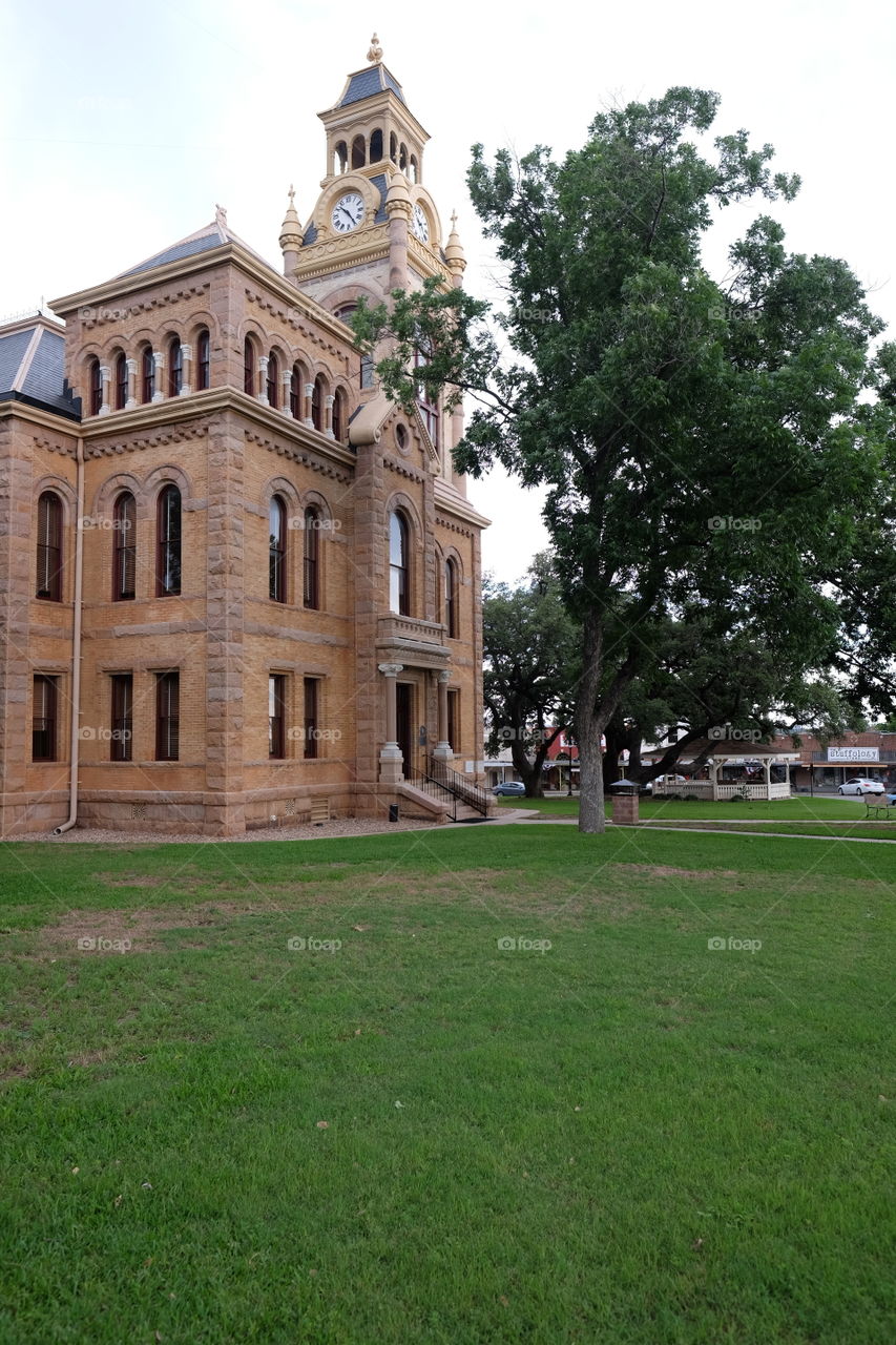 Clock Tower building in city