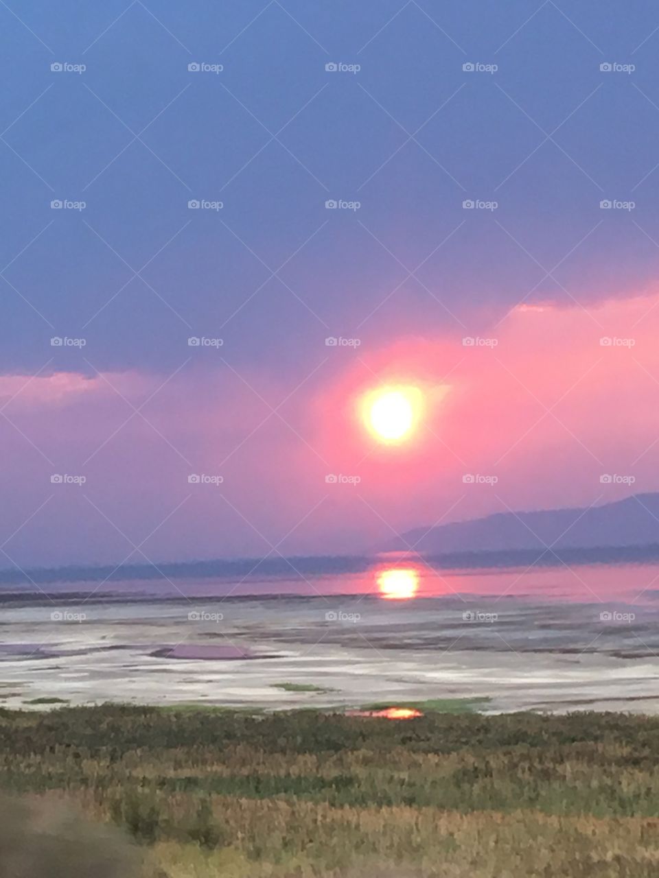 Sunset, Water, No Person, Sun, Landscape