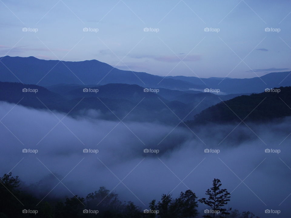 Smoky Mountains, rivers, lakes and streams