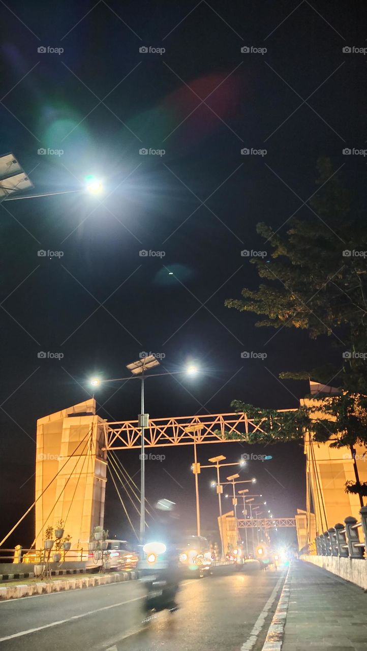 motorcycle to way river