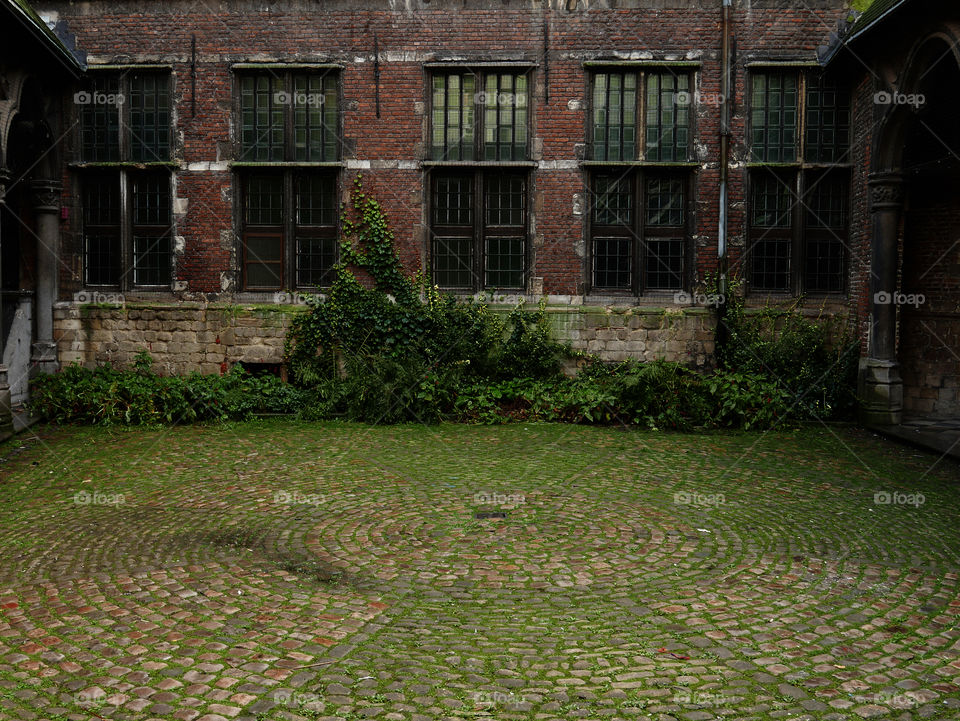 Old architecture in Antwerp