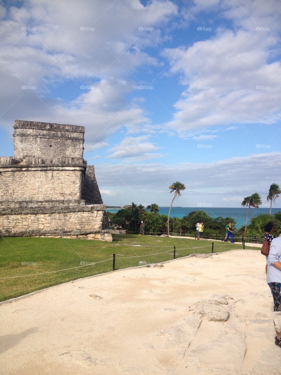 Mayan lighthouse