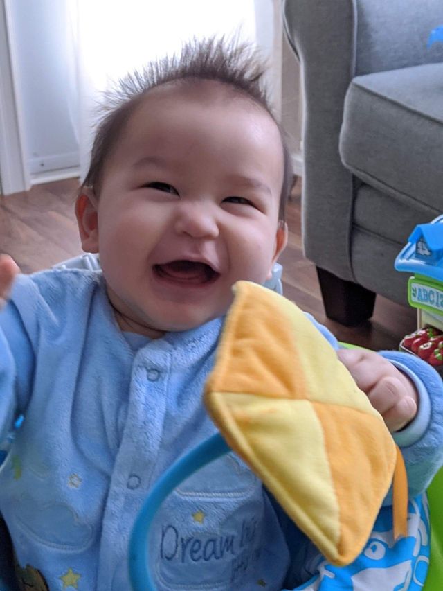 Happy baby