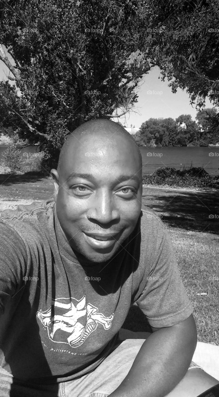 Portrait of african man