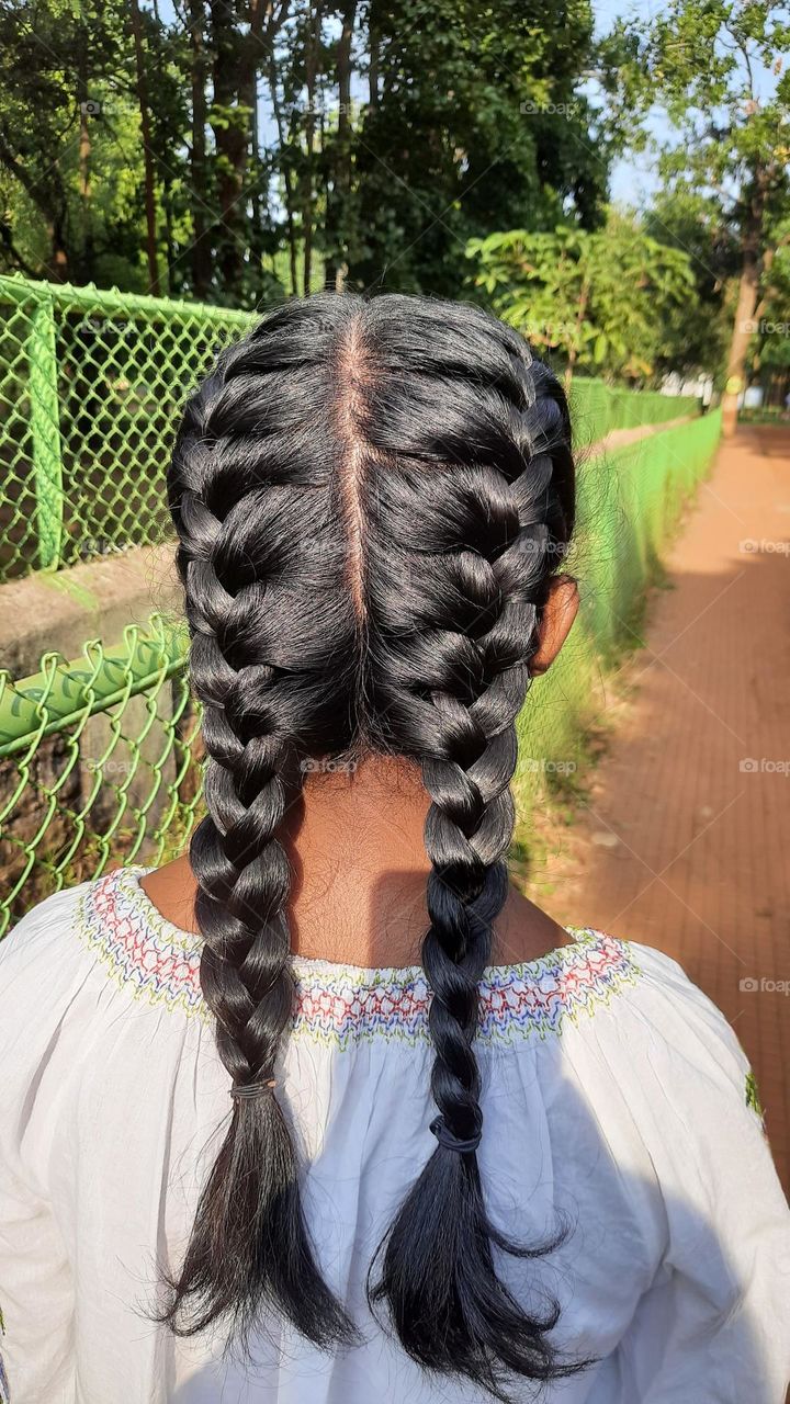 French Braid Hairstyle