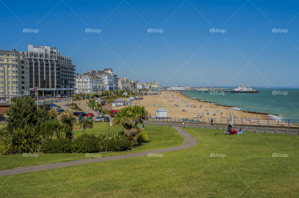 Eastbourne. Seaside resort, 