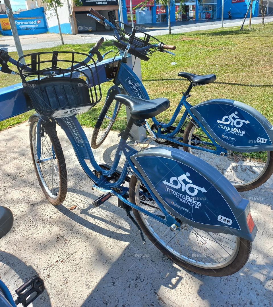 Bicicletas compartilhadas! O integrabike é uma inovação  e garante um serviço de qualidade à população.