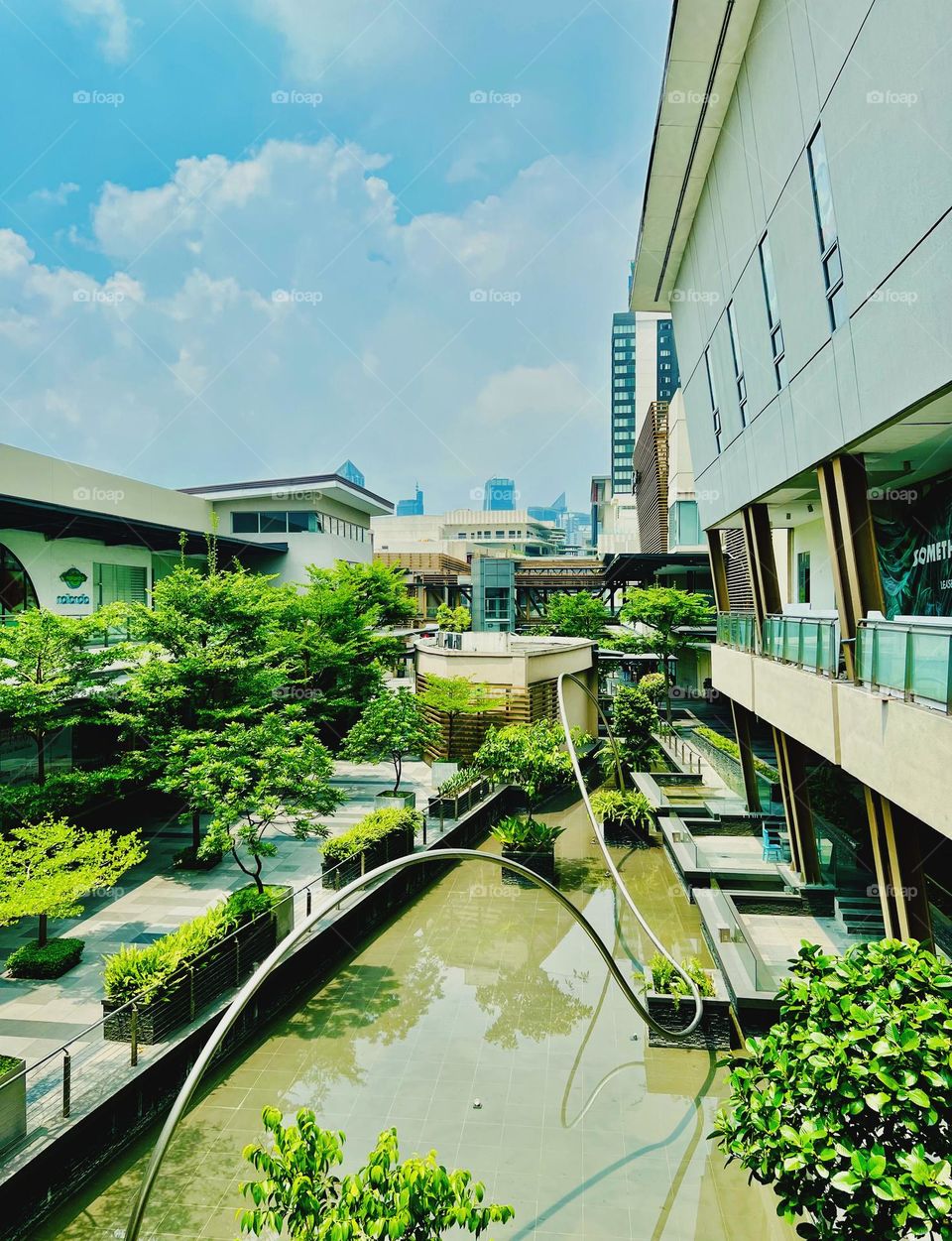 Mini-park inside a Mall