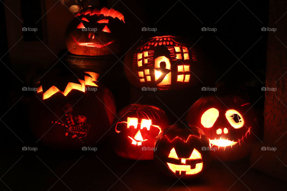 Jack-o-lanterns