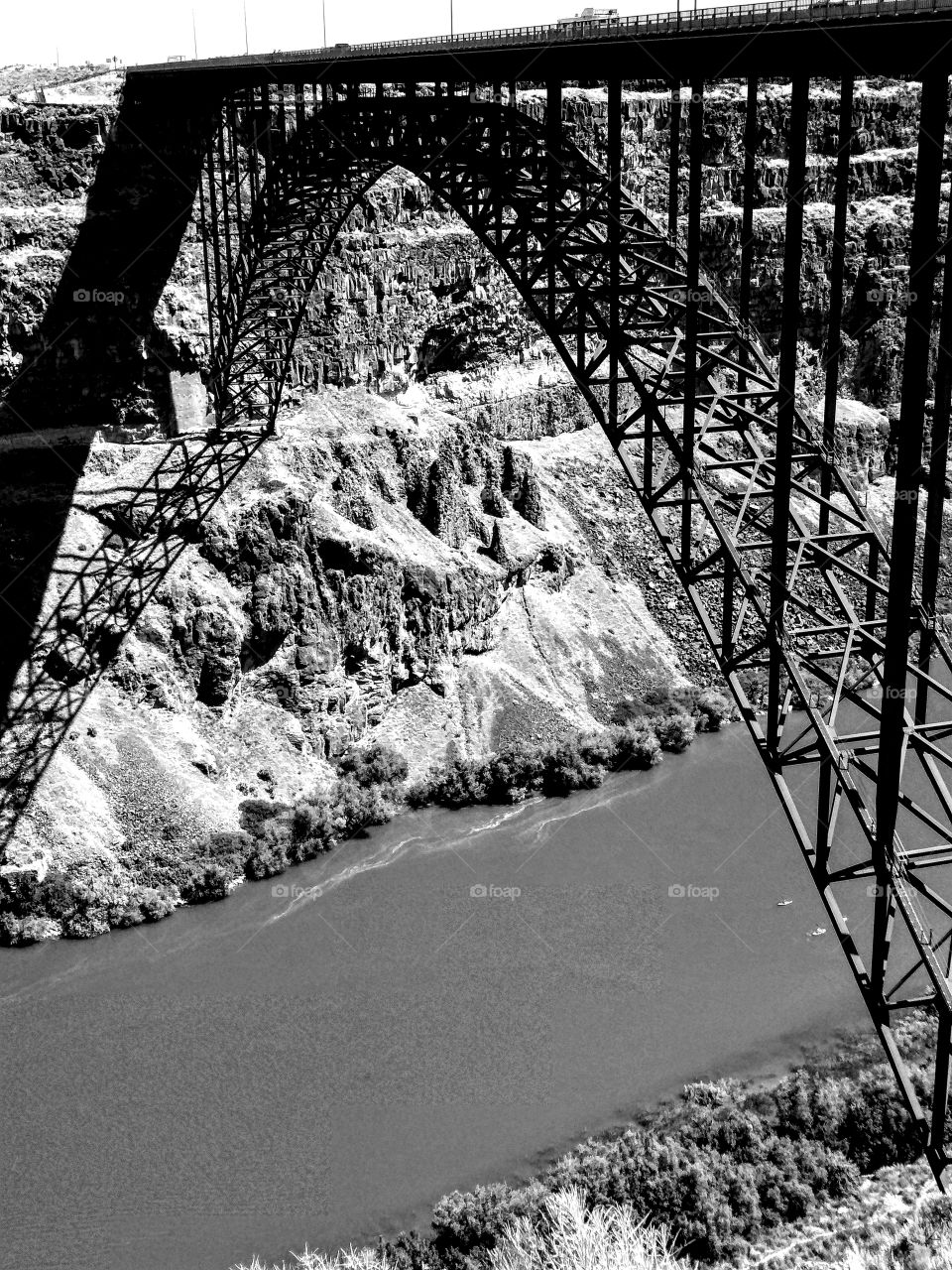 Perrine Coulee bridge over the Snake River