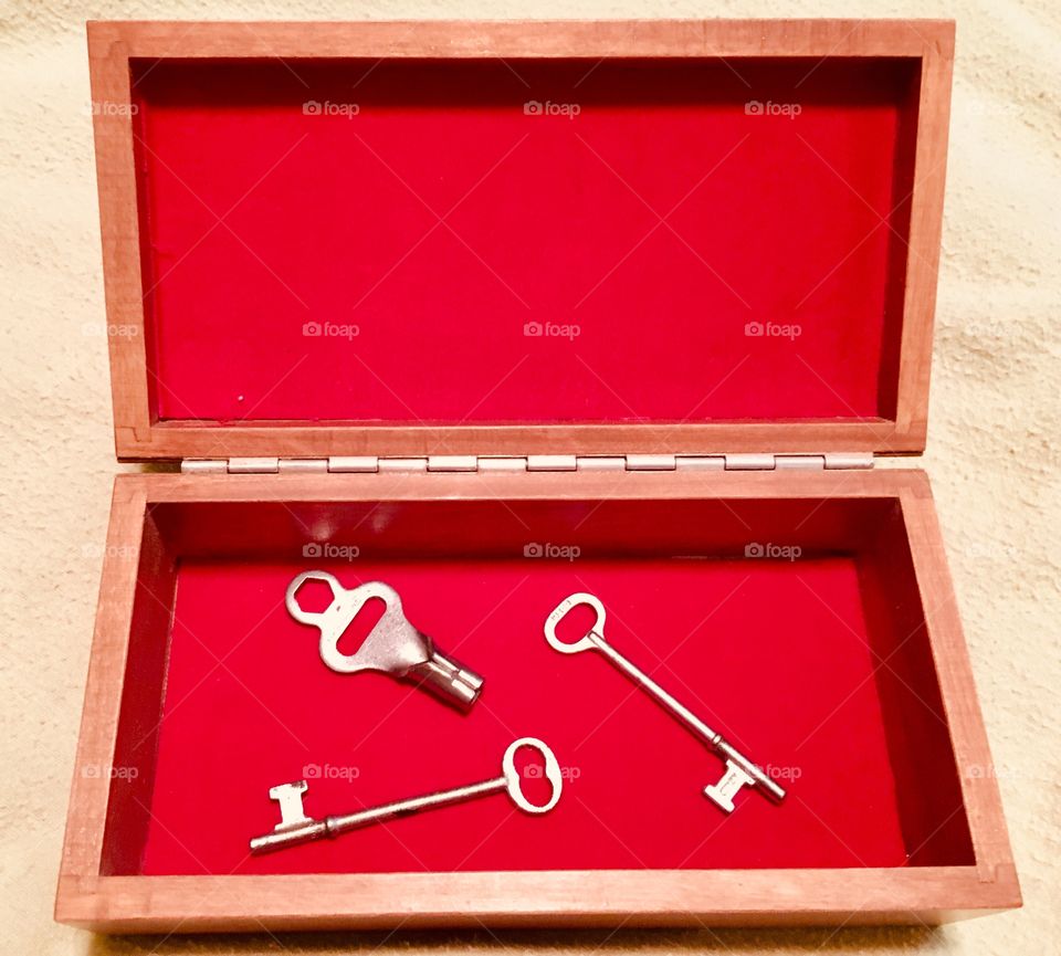 Three keys box