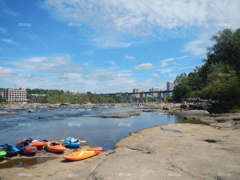 Kayaking in Richmond