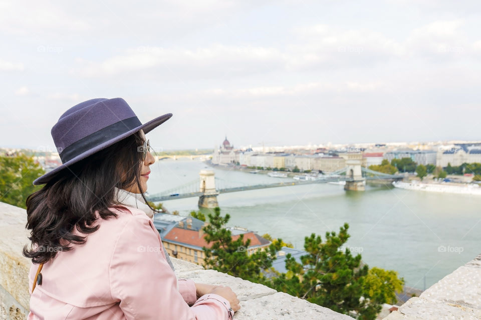 Tourist in Budapest 