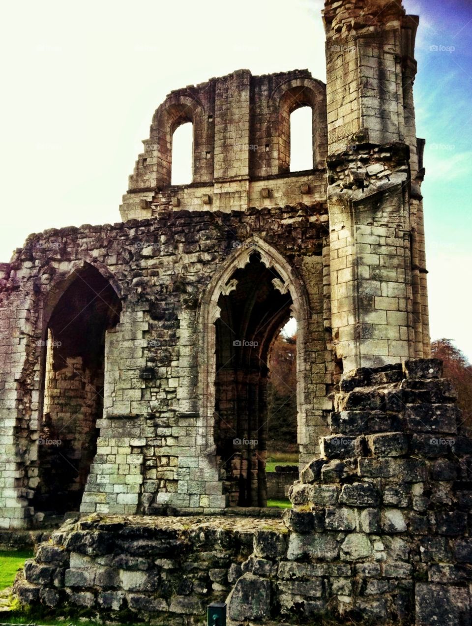 Roche abbey ruins
