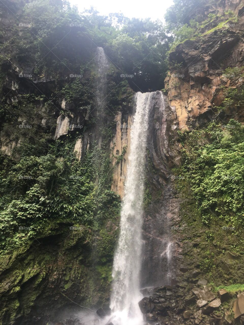 Waterfall in Costa Rica 