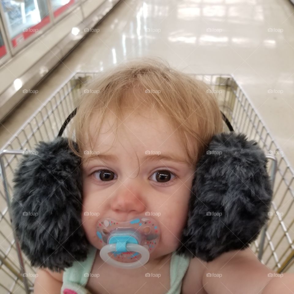 ear muff baby