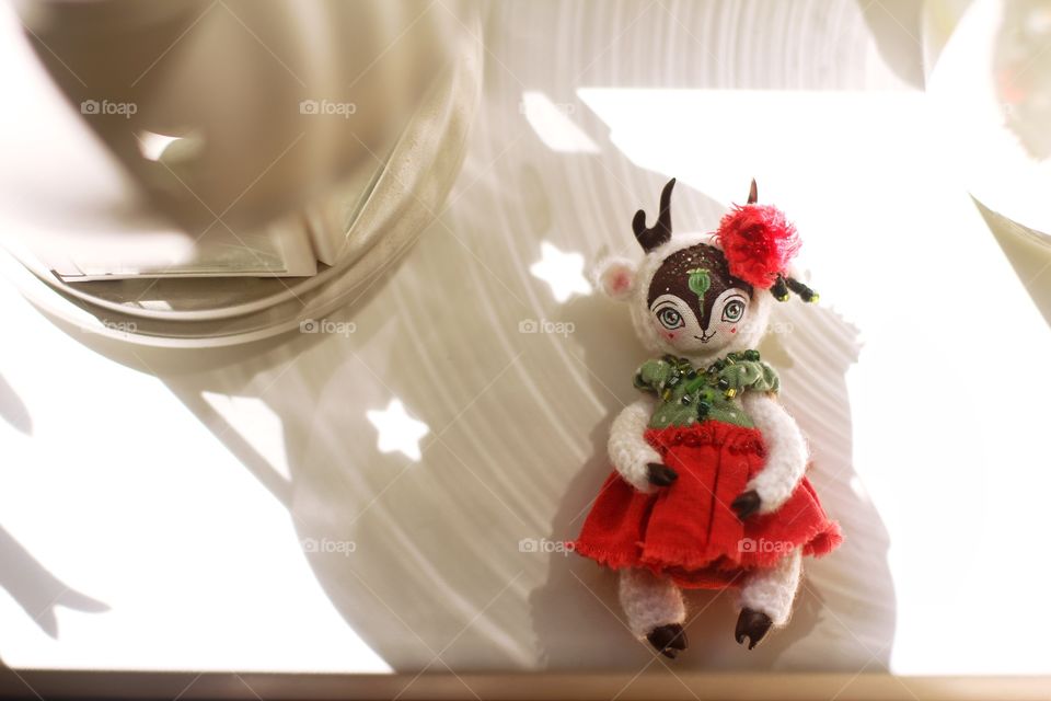 poppy deer. Sasha's deer