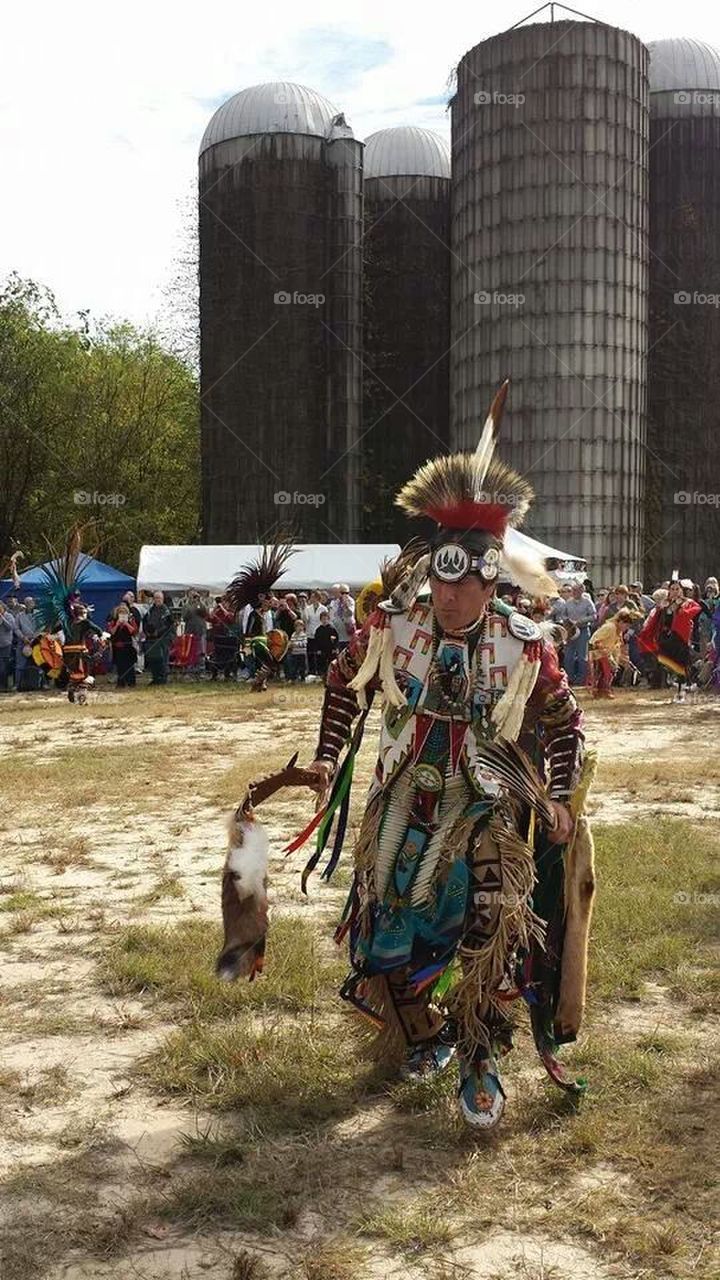 Male Native American Dancer