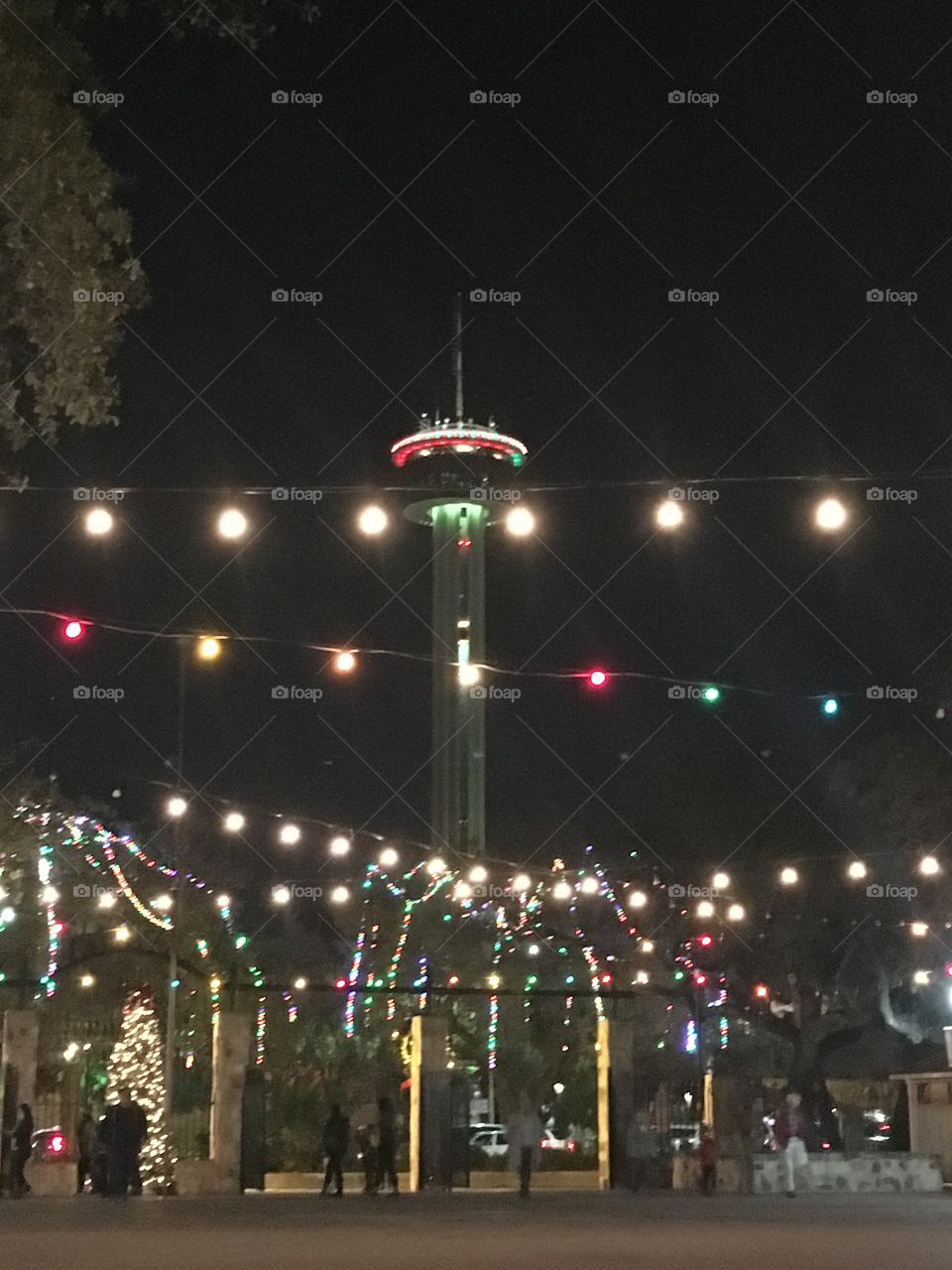 Tower of the Americas Christmas